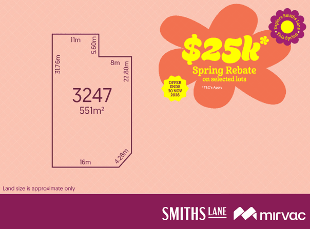 Lot 3247, 126 Generation Drive, Clyde North, Vic 3978