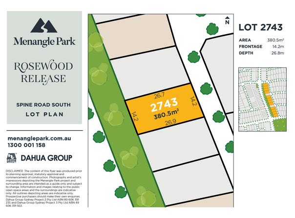 Lot 2743, 48 Miracle Mile Boulevard, Menangle Park, NSW 2563