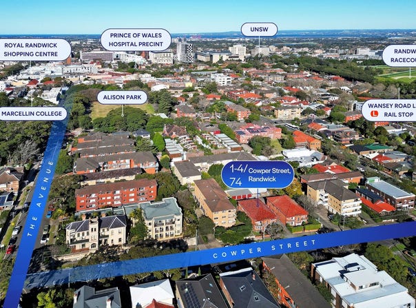 1-4/74 Cowper Street, Randwick, NSW 2031