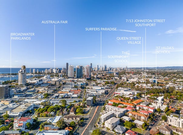7/13 JOHNSTON STREET, Southport, Qld 4215