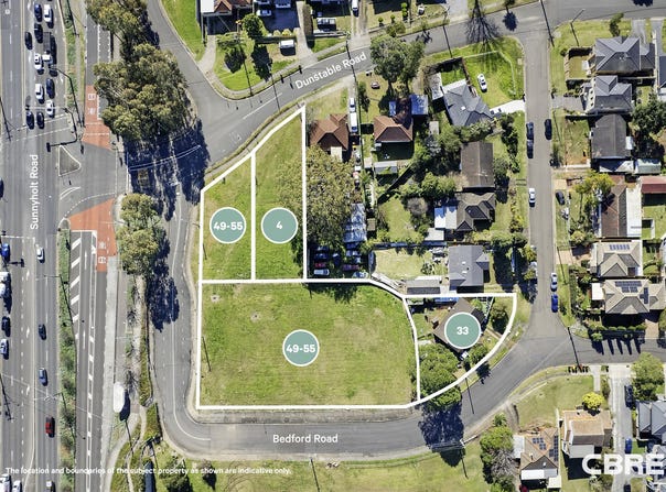 33 49-55 Bedford Road and 4 Dunstable Road, Blacktown, NSW 2148