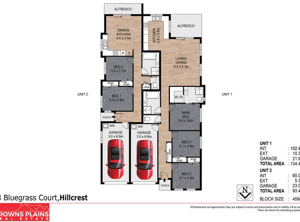 1 & 2/13 Bluegrass Court, Hillcrest, Qld 4118