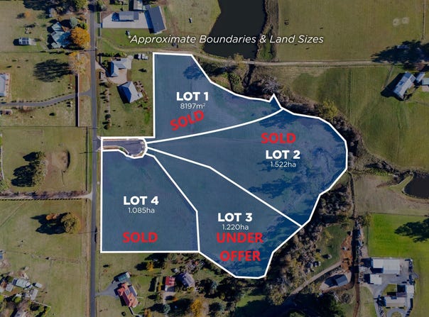 Lots 1 - 4 Saroy Court, Sheffield, Tas 7306
