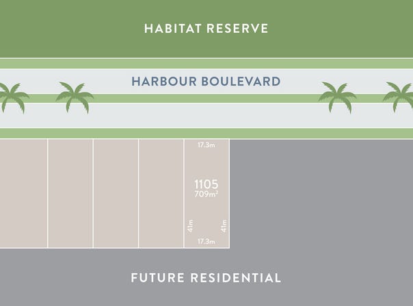 Lot 1105, Harbour Boulevard, Jacobs Well, Qld 4208