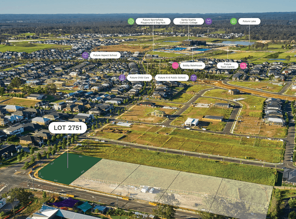 Lot 2751 Precinct H - Stage 6B, Box Hill, NSW 2765