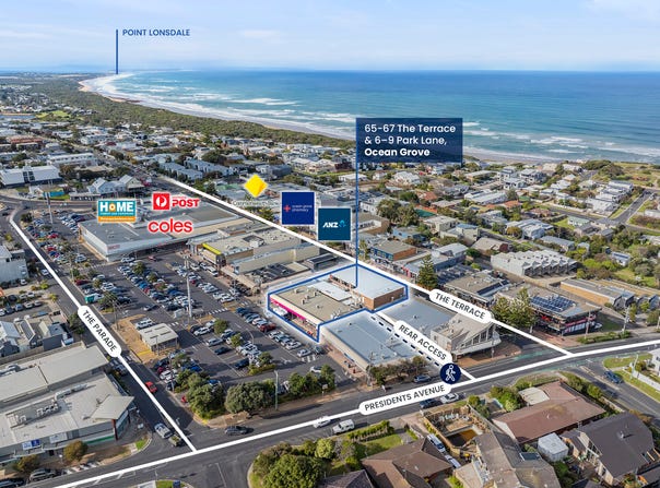 65-67 The Terrace and 6-9 Park Lane, Ocean Grove, Vic 3226