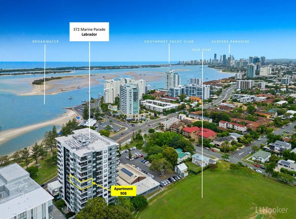 908/372 Marine Parade, Labrador, Qld 4215