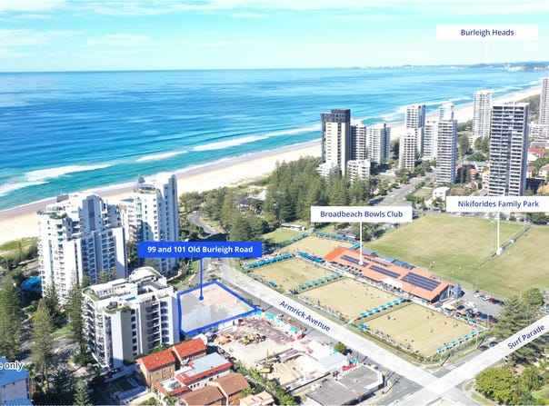 99 and 101  Old Burleigh Road, Broadbeach, Qld 4218