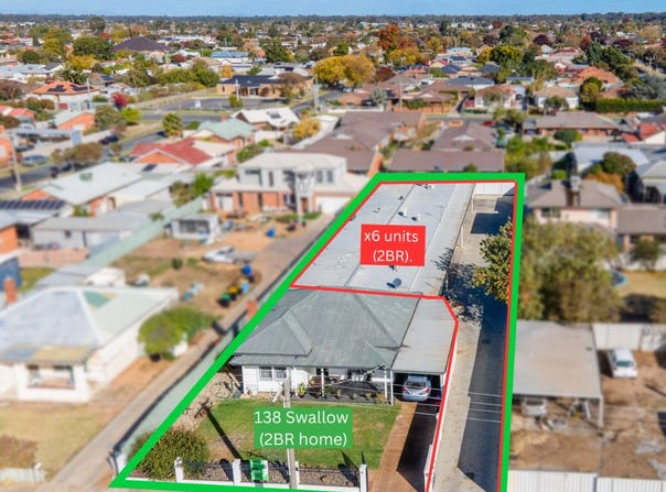 138 & Units 1-6/138 Swallow Street, Shepparton, Vic 3630