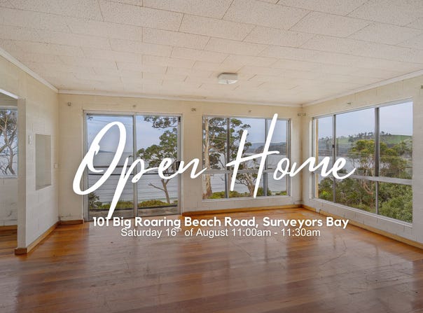 101 Big Roaring Beach Road, Surveyors Bay, Tas 7116