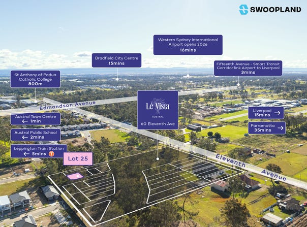 Lot 25, 60  Eleventh Avenue, Austral, NSW 2179