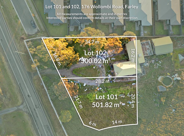 Lot 101, 176 Wollombi Road, Farley, NSW 2320
