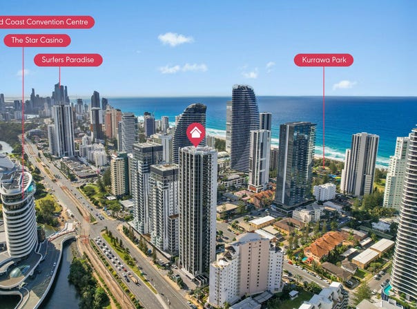 1701/2663 Gold Coast Highway, Broadbeach, Qld 4218