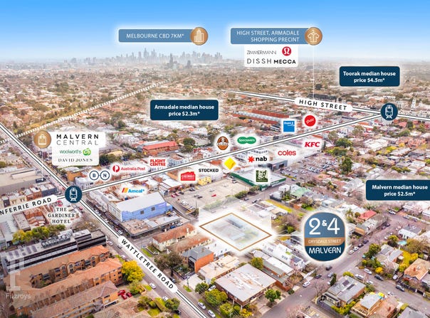 2 & 4 Drysdale Street, Malvern, Vic 3144