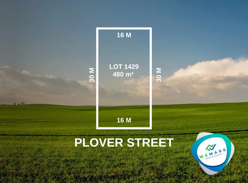 Lot 1429, Plover Street, Riverlea Park, SA 5120 Land for Sale